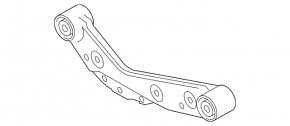 Upper rear left control arm Volvo V60 19-25 AWD