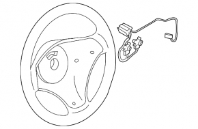 Bare steering wheel BMW 335i e92 07-12