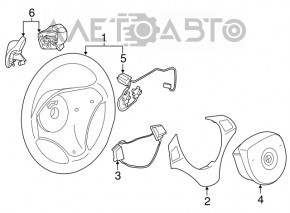 Bare steering wheel BMW 335i e92 07-12