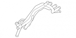 Cooling system hose for Audi A3 8V 16-18 e-tron