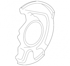 Brake Disc Cover Front Right Toyota Avalon 05-12