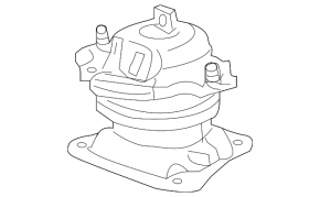 Rear engine mount for Honda Accord 13-17 3.5