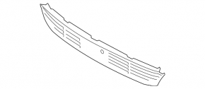 Lower grille front bumper central BMW 7 G11 G12 16-19 without radar