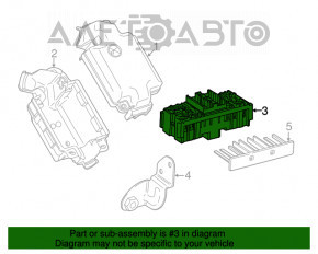 Dodge Dart Underhood Fuse Box 13-16