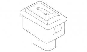 Button for opening the trunk lid BMW 4 F32/33 14-20 convertible, Coupe, interior