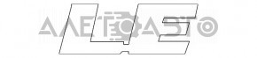 Emblem inscription LE tailgate Toyota Highlander 14-19