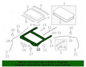 Hyundai Sonata 11-14 hatch mechanism