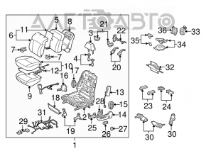 Lexus IS250 IS300 IS350 06-08 Driver's Seat Control