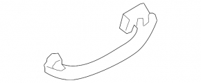 Front left ceiling handle Audi Q5 8R 09-12 gray