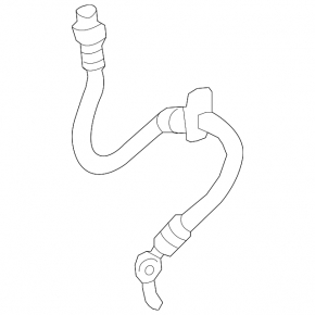 Front left brake hose for Toyota RAV4 06-12