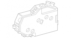 Mercedes A-class V177 19-22 battery distribution plate