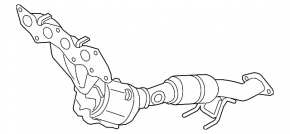 Exhaust manifold with catalytic converter Ford Escape MK3 13-19 2.5