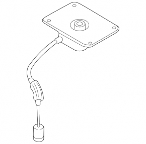 Ford Transit Connect MK2 13-23 spare wheel mounting mechanism
