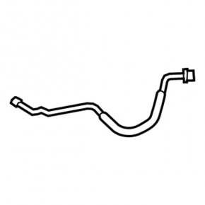 Cooling pipe return to radiator Ford Fusion mk5 17-20 2.0T short