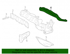 Toyota Prius V 12-17 manifold guard