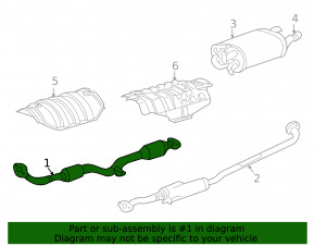 Intake pipe with catalytic converter Toyota Camry v40 2.4 replaceable corrugation, torn corrugation