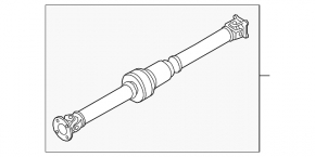 Driveshaft driveshaft Nissan Altima 19-24