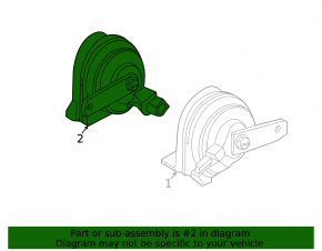 Right horn Acura MDX 07-13
