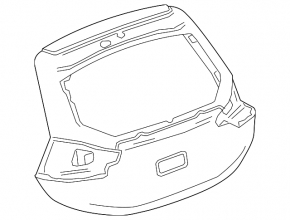 Naked tailgate Chevrolet Bolt EV 22-23