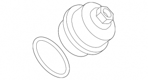 Buick Encore 13-21 LUV Oil Filter Housing Cover, HENGST