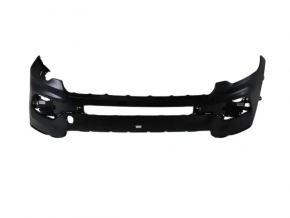 Bare front bumper, upper part, Jeep Compass 22-25, without parking sensors, under LED fog lights