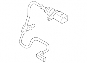 Brake pad wear sensor rear right Audi A6 C8 19-