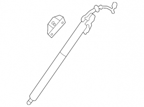 Electric right tailgate shock absorber for Kia Sportage 23-26