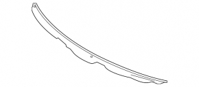 Windscreen wiper seal Audi A4 B8 08-16