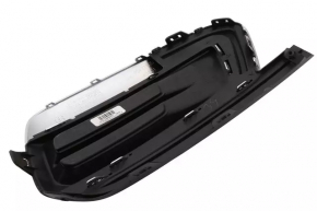 Front bumper grille left Chevrolet Cruze 15-16 rest without fog lights, chrome