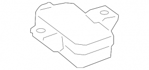 Computer tire pressure monitor receiver Mercedes GLS-class X166 13-19