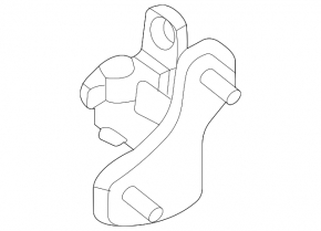 Upper door hinge front right Mercedes W167 GLE 350 450 20-23