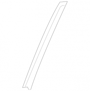 Door trim side rear left Mercedes W213 E 17-23 rear