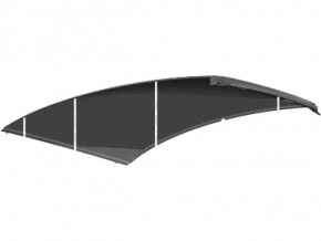 Metal roof Ford C-max MK2 13-18 without hatch, sawed off
