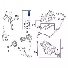 Oil Filter Housing Cover Ford Explorer 20-24 3.0T