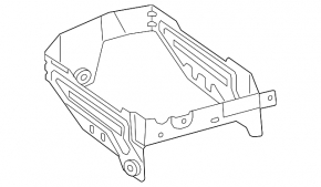 Inverter bracket BMW 5 G30 18- 530e hybrid external