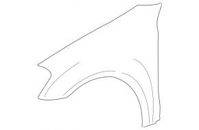 Front right wing Mercedes X164 GL