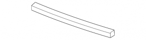 Right hood seal VW Jetta 19- on the radiator grille