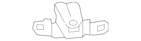 Upper front right fender bracket for BMW 3 GT F34 14-19