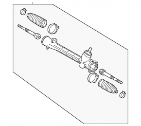 Lexus CT200h 11-17 Power Steering Rack
