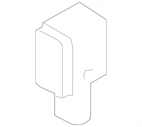 Airbag sensor rear left Audi A6 C7 12-18