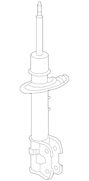 Shock absorber strut assembly front right Kia Sorento 14-15 3.3
