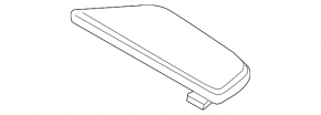 Right trunk floor for Lexus RX350 RX450h 16-22 black