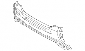 Mitsubishi Outlander 19-21 front bumper center trim