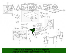 Tool kit Lexus RX350 RX450h 10-15