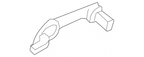 Honda Accord 13-17 outer rear left door handle