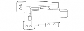 Blind Spot Sensor (BSM) front left Kia Niro 2023-2025