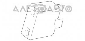 Actuator motor heater drive air conditioner Nissan Murano z51 09-14