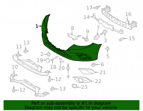 Front bumper bare Mazda 3 14-16 BM prerest, silver 38P, pressed, scratches, torn fasteners