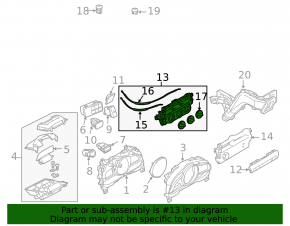 Climate control Mazda 3 14-16 BM dorest manual, scratch