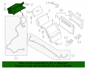 Radio tape recorder Ford Fusion mk5 13-15 SYNC 1